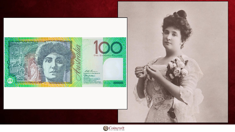 Australian Dollars Honouring Dame Nellie Melba - Coincraft
